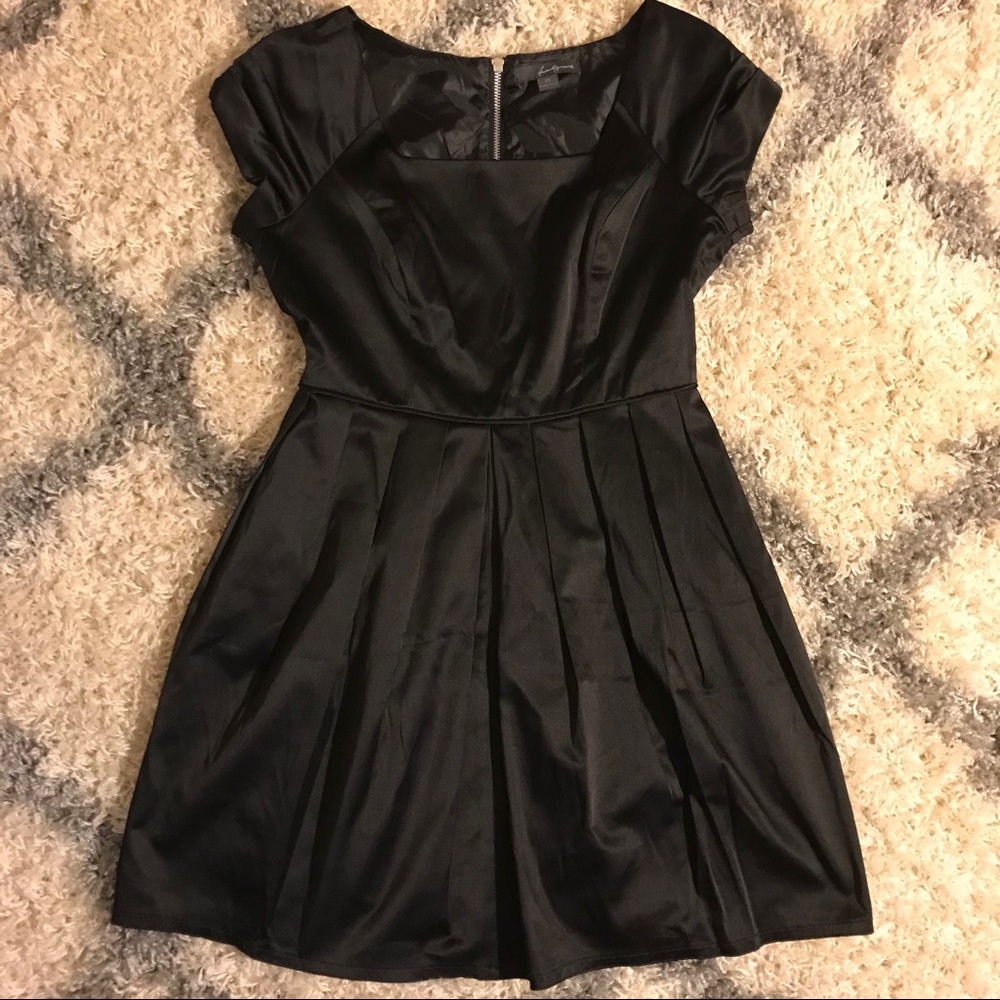 Perfect Little Black Dress - Square Neck - A Line